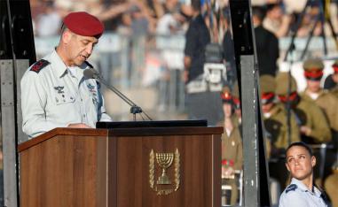 Lieutenant-General Aviv Kohavi said the truck was carrying weaponry