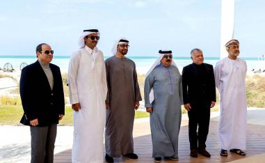 الاتصال ياتي بعد قمة خليجية عربية في ابوظبي