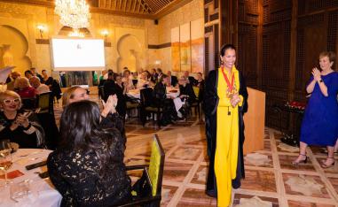 A self-made woman, El Gadi owes her successful career to her hard work and dedication