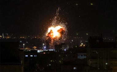 The cross-border fire came after an Israeli raid in Jenin that led to the largest single death toll in years of fighting