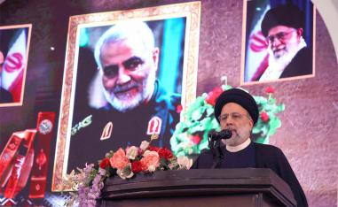 Raisi accused the US of waging a “hybrid war” against Iran