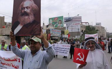شيوعيون عراقيون يحتفلون بعيد العمال