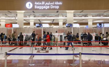 مطار دبي يعتبر أحد اكبر مطارات العالم ازدحاما 