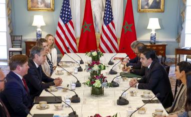 Blinken meeting with Bourita in Washington