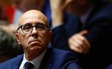Eric Ciotti, the leader of France’s Les Républicains