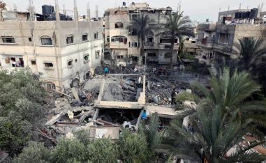 In Gaza, businesses and schools remained closed