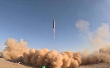 The missile is called Kheibar, a reference to a Jewish castle overrun by Muslim warriors in the early days of Islam