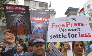 Jlassi said several journalists had been tried under the law imposing prison terms for spreading false information or rumours online