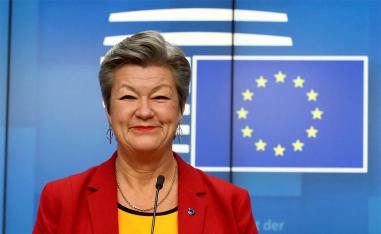 European Commissioner for Home Affairs Ylva Johansson