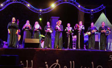 Laabat leading the show at the Harti Square