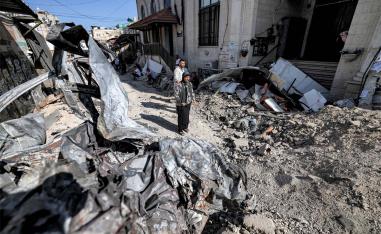 Jenin's infrastructure has been badly damaged by Israeli army operation