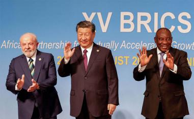 The BRICS has decided to invite Argentina, Egypt, Iran, Ethiopia, Saudi Arabia and the UAE to become new members of the bloc