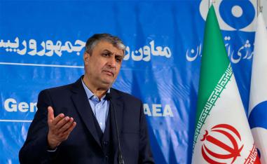 Iran's nuclear chief Mohammad Eslami 