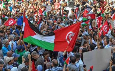 العديد من التونسيين يشيدون بموقف سعيد إزاء القضية الفلسطينية 