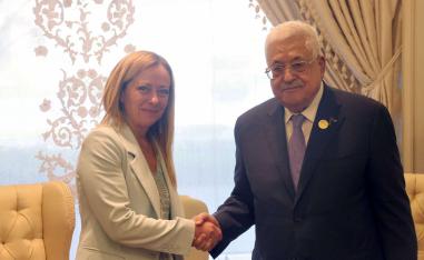 موقف ايطاليا أقل حدة ضد الفلسطينيين