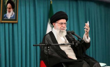 Iran's Supreme Leader Ayatollah Ali Khamenei 