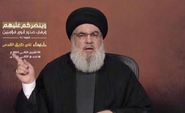 نصرالله يصف قرار عملية طوفان الأقصى بـ"فلسطيني 100 في المئة"