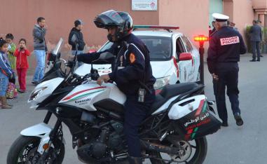 Moroccan police