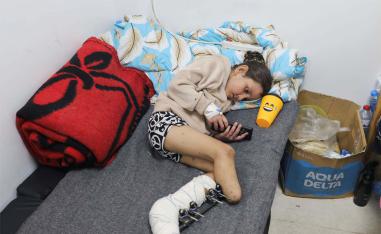 Only about a third of Gaza's hospitals are functioning in any way