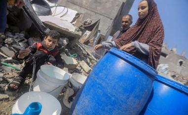 الفلسطينيون يعانون من سوء التغذية والجوع شمال غزة