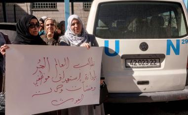 الأونروا تواجه العجز عن الاضطلاع بدورها في مساعدة الفلسطينيين