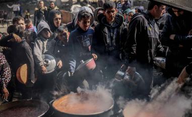 Targeted for seeking food aid