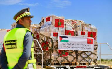 مبادرة مغربية تلو الأخرى للتخفيف من حدة الكارثة في القطاع الفلسطيني 