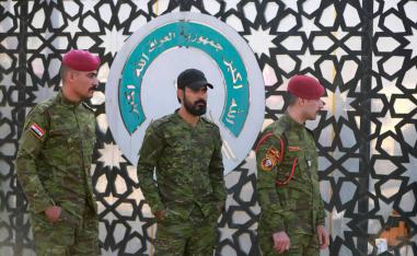 مقاتلون في الحشد الشعبي
