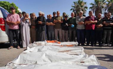 At least 28 Palestinians killed in central and southern Gaza