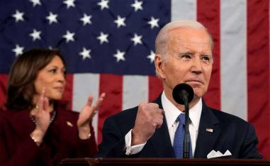 Biden quits the reelection campaign from the front door