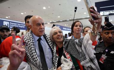 Jibril Rajoub, president of the Palestinian Football Association and the Palestine Olympic Committee