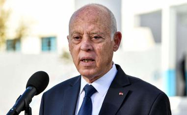 Tunisian President Kais Saied 