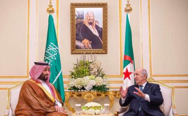 اخر لقاء جمع الرئيس الجزائري بولي العهد السعودي كان في فبراير 2020 في الرياض