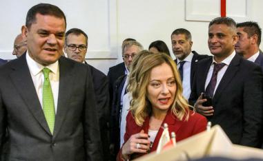 ميلوني تسعى إلى حماية مصالح إيطاليا في ليبيا 