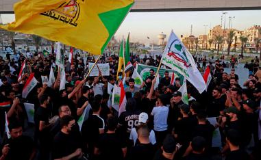 الميليشيات الولائية ترد بإضرام النار