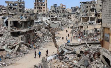 Gaza reduced to rubble 