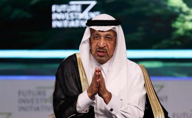 Saudi investment minister Khalid al-Falih 