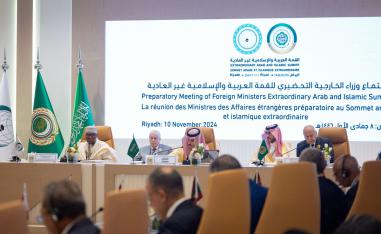القمة تأتي بعد أسبوع من أول اجتماع للتحالف العالمي لحل الدولتين