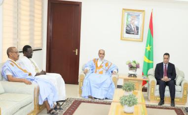 زعيم المعارضة الموريتانية يبحث مع الوزير الأول مواضيع الحوار السياسي 