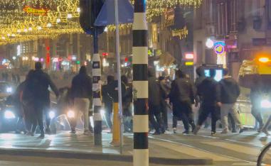 Police said 62 suspects had been detained after the game 