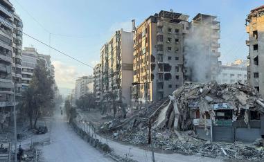 Residents have largely fled Beirut's southern suburbs 