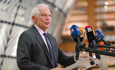 The EU's foreign chief Josep Borrell 