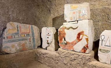 1,500 decorated blocks were uncovered
