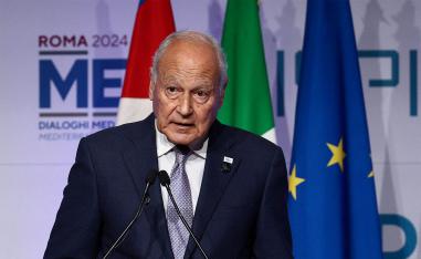 Arab League Secretary General Ahmed Aboul Gheit 