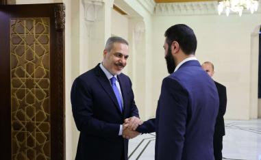 أحمد الشرع يحظى بدعم تركي مطلق