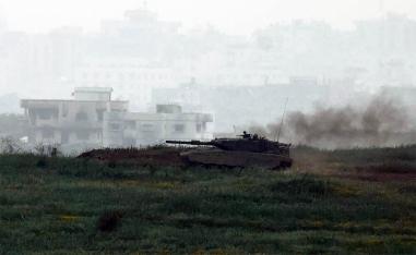 The Israeli military will step up strikes from the air, sea and land