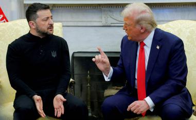 Trump and Zelenskiy