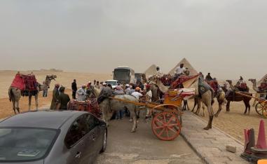 ازدحام وفوضى