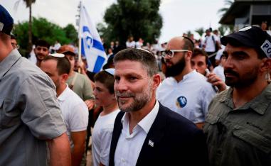 Israeli Finance Minister Bezalel Smotrich