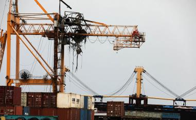 Israel targeted the docks of Al Hodeidah port with two strikes